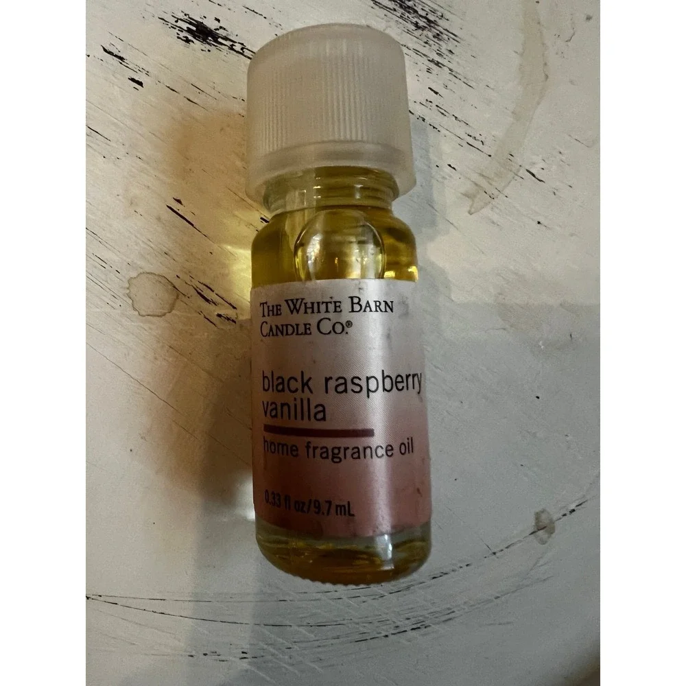 Bath & Body The White Barn Black Raspberry Vanilla Home Fragrance Oil .33 oz